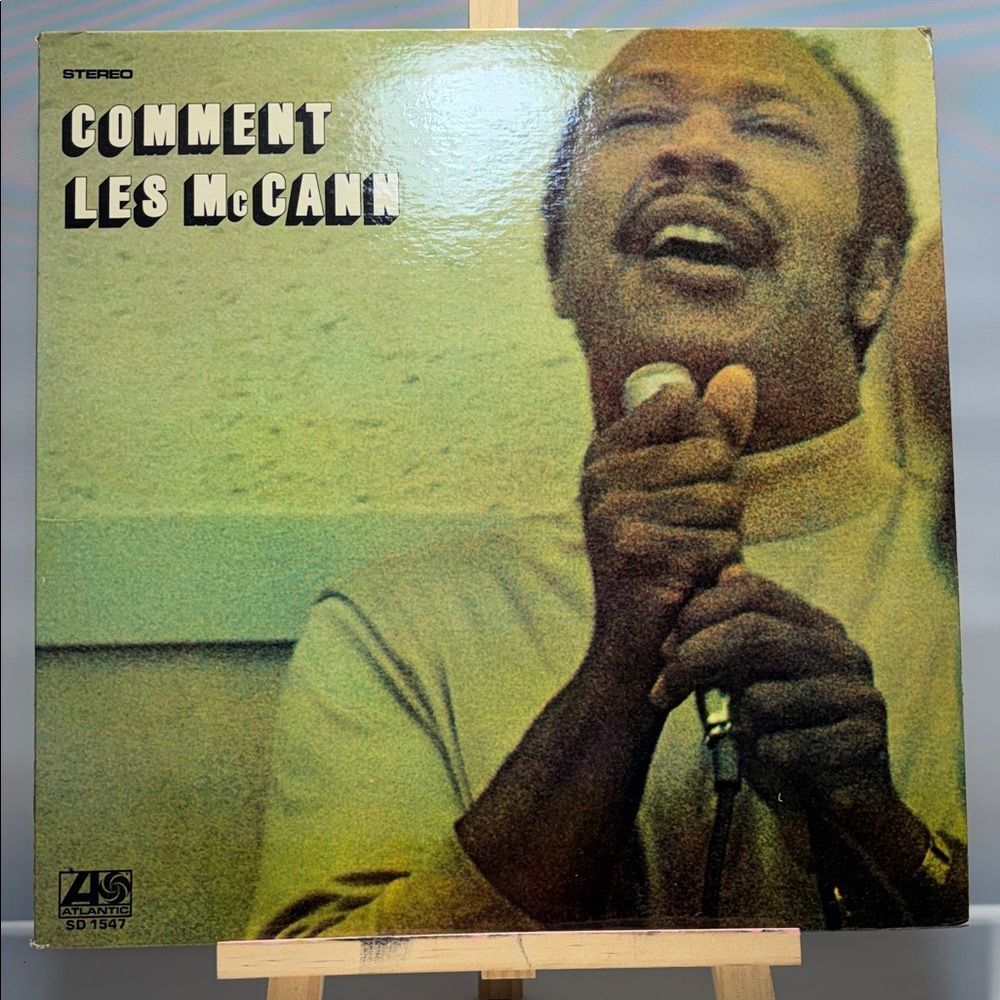 Les McCann Vinyl Record - Classic Black and Cream